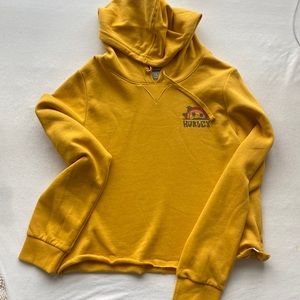 Hurley cut off hoodie